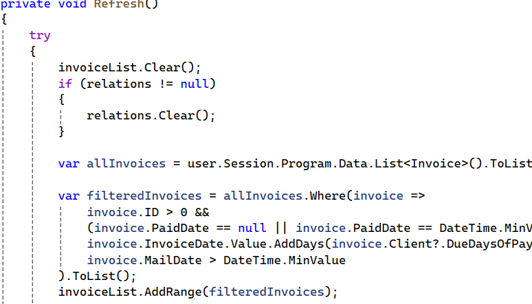 TMS code